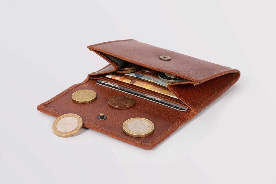 HOLZRICHTER Women's Leather Shoulder Bag with Matching Wallet Set - No 5-1 (M) & No 4-7
