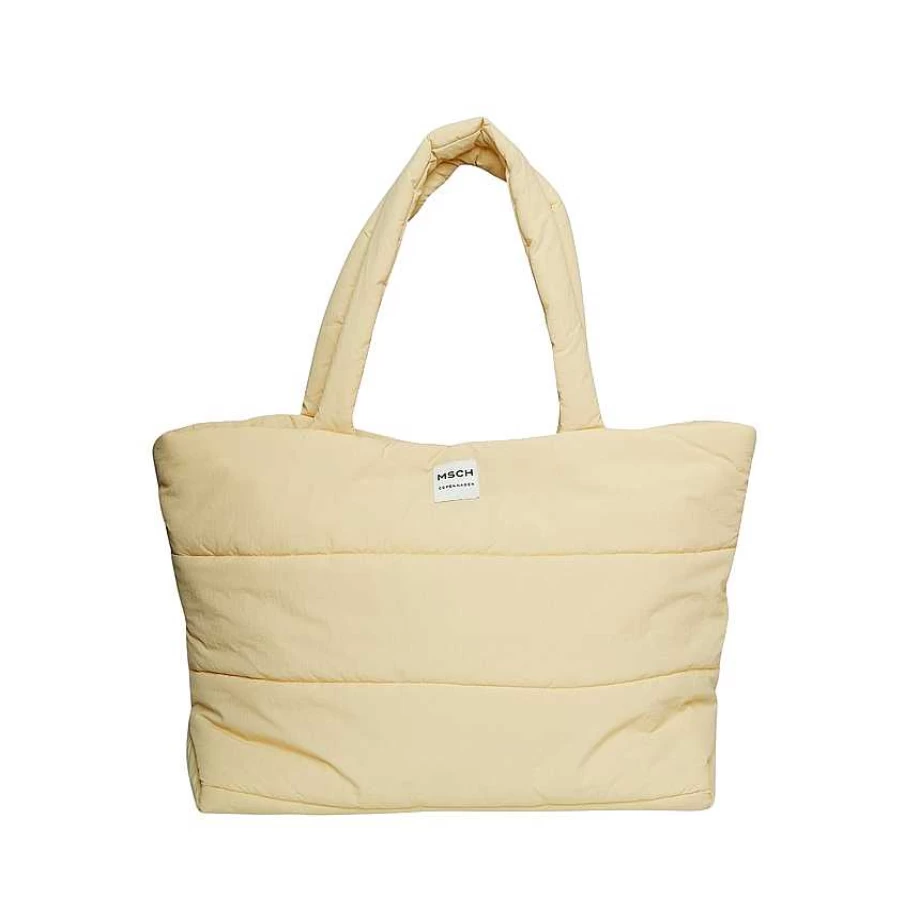 HOLZRICHTER Women's Sasja Reed Yellow Canvas Shopper Bag - Eco-Friendly Tote for Women