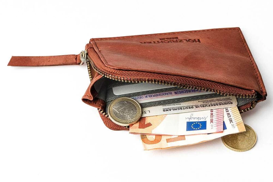 HOLZRICHTER Women's Munzborse No 2-1 Leather Coin Purse