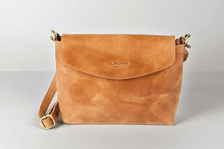 HOLZRICHTER Women's Bohemian Shoulder Bag with Woven Strap - Medium Size No 1-2 & No 4-1