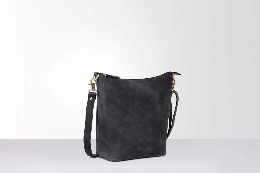 HOLZRICHTER Women's Hobo Shoulder Bag No 2-3 (M) - Stylish & Comfortable Handbag for Everyday Use