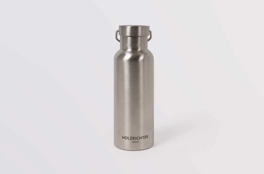 HOLZRICHTER Men's Premium Stainless Steel Thermos Bottle - Insulated Vacuum Flask for Hot & Cold Drinks