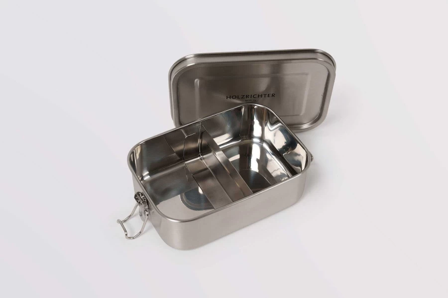 HOLZRICHTER Men's Lunch Box No 1-1 | Durable & Stylish Meal Container for Work or Travel