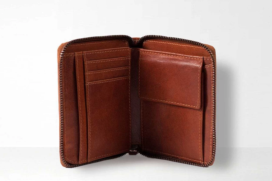 HOLZRICHTER Women's Wallet No 8-1 Elegant Leather Card Holder for Everyday Use