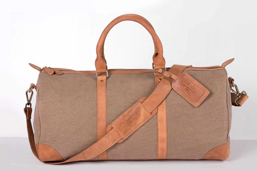 HOLZRICHTER Women's Weekender Bag No 8-6 (Large) - Stylish Travel Tote for Weekend Getaways