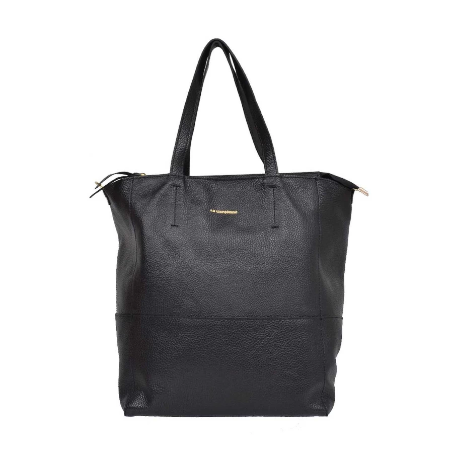 HOLZRICHTER Lucie Women's Business Handbag in Black - Professional Tote Bag for Work