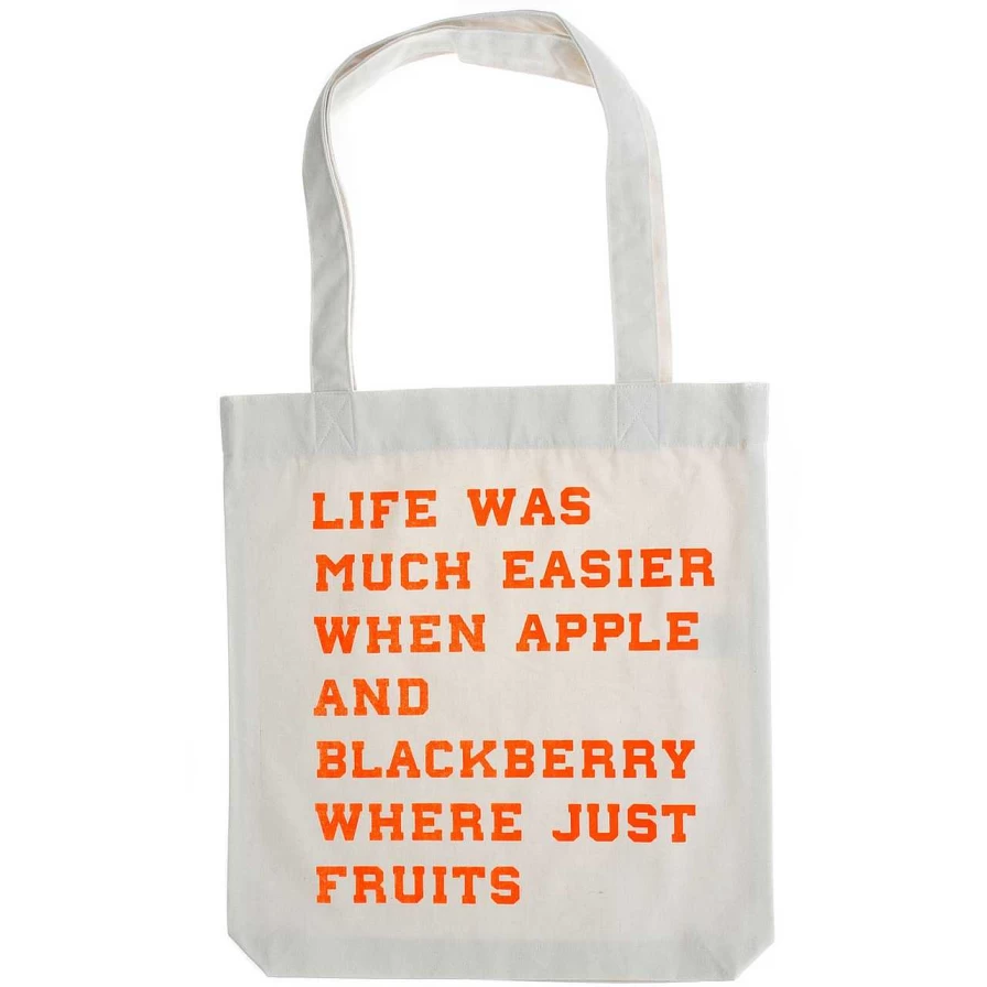 "Eco-Friendly HOLZRICHTER Tote Bag for Women - Life Was Easier in Nature"